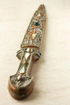 Cossack knife Stock Photos