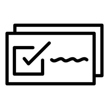 Cost benchmark icon outline vector. Best test Stock Illustration