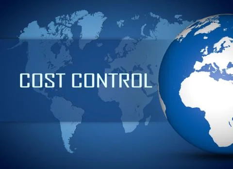 Cost Control Illustrazione stock