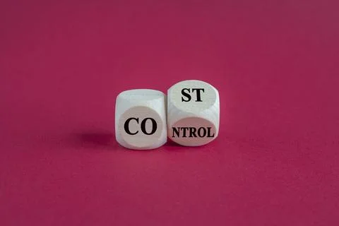 Cost control symbol. Stock Photos