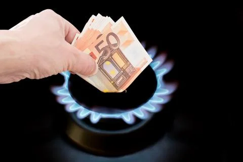 Cost of gas Stock-Fotos
