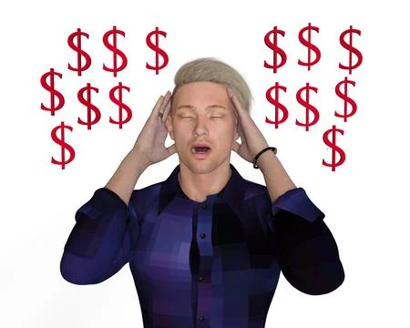 Cost of living is going up 스톡 일러스트