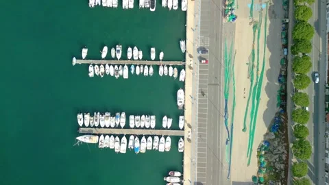 COSTA BRAVA AERIALS  Sub 05,00 Stock Footage 255852290