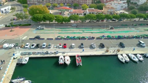 COSTA BRAVA AERIALS  Sub 07,00 Stock Footage 255852495