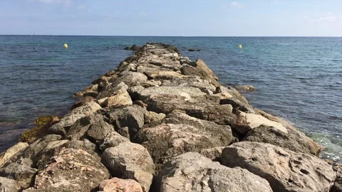 Costa Brava beach Stock Footage 93247147