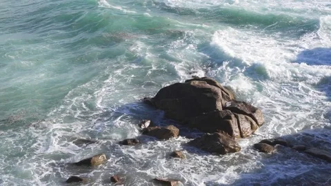 Costa Brava coast landscape Stock Footage 72559404
