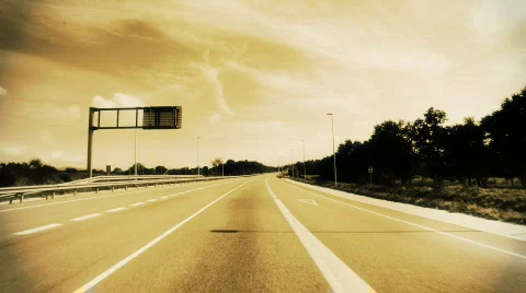 Costa Brava Drive Stock Footage 864251