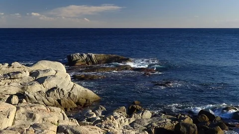 Costa Brava landscape Stock Footage 84197421