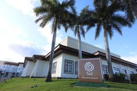 Costa da Sauipe hotel complex in Bahia Stock Photos