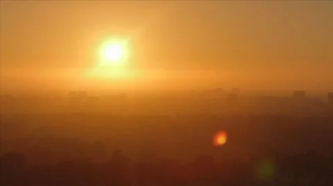 Costa Mesa Sunset Stock Footage 7769496