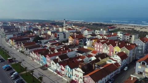 Costa Nova do Prado Stock Footage 150032208