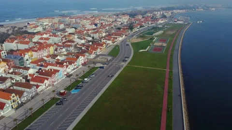 Costa Nova do Prado Stock Footage 150036769