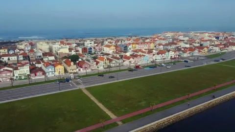 Costa Nova do Prado Stock Footage 150042628