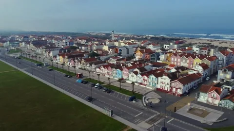 Costa Nova do Prado Stock Footage 150043358