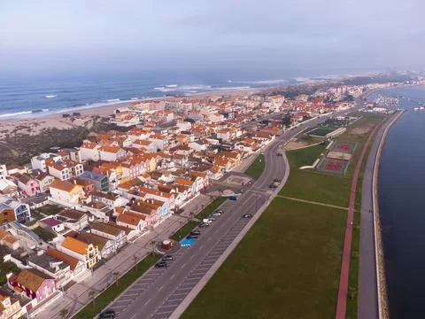 Costa Nova do Prado Stock Photos