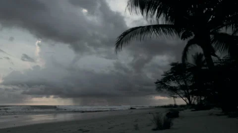 Costa Rica Beach  Stock Footage 6117590