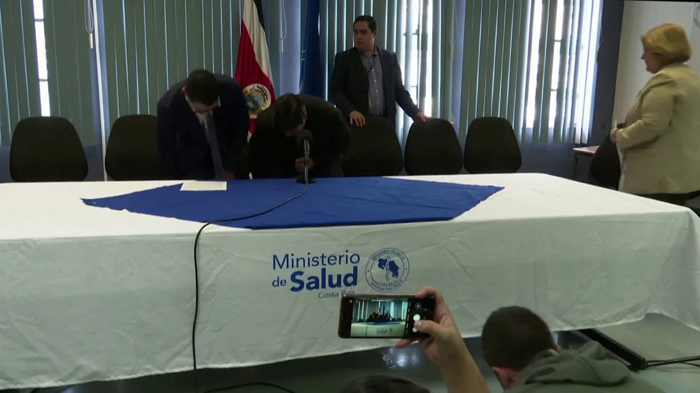 Costa Rica Confirms First Coronavirus Case In U.s. Traveler Stock Footage