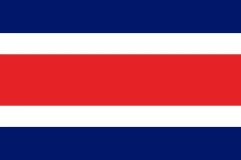 Costa Rica flag pattern background. Realistic national flag design. Abstrac.. Stock Illustration
