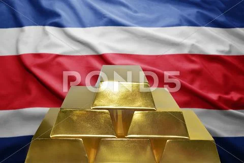 Costa rica gold reserves Stock Photos