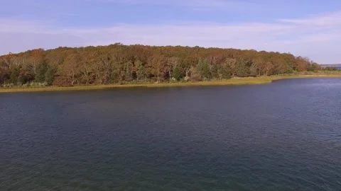 Costal Seen in Fall Video stock 305594670