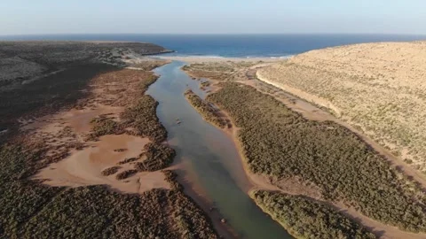 Costal valley 1 Stock Footage 134333792