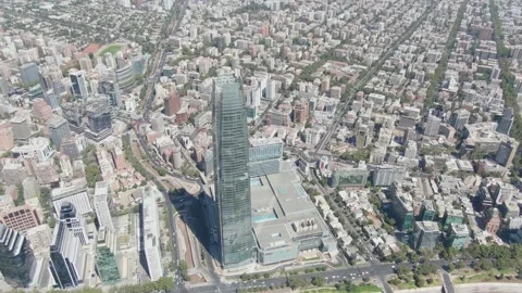 Costanera Center Stock Footage 164801616