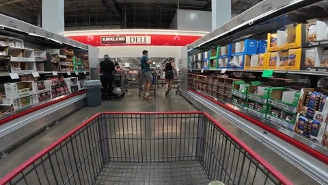Costco Hyperlapse Stock Footage 288044954