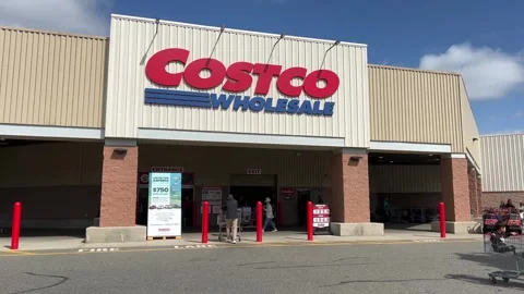 Costco Wholesale large supermarket Stock Video Pond5