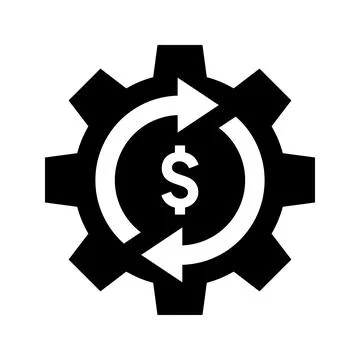 Costs Optimization Icon. Stock Illustration