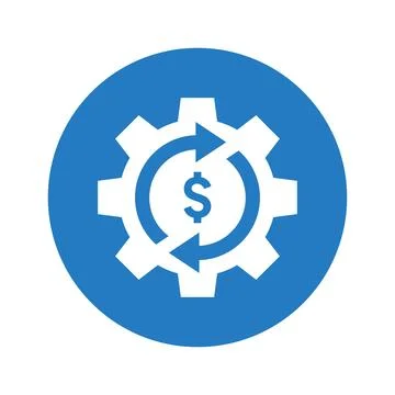 Costs Optimization Icon. 스톡 일러스트