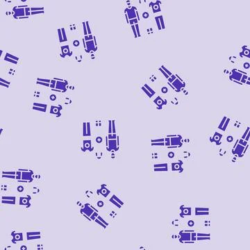 Costume play glyph seamless pattern 스톡 일러스트