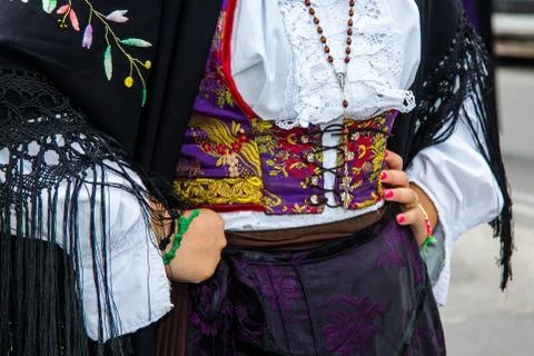 Costumes of Sardinia Stock Photos
