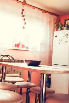 Cosy kitchen close up Stock Photos