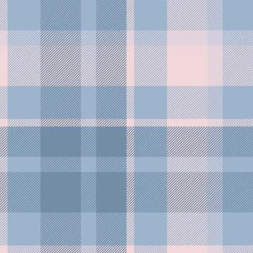 Cosy plaid background pattern, image seamless texture vector. Naked tartan .. 库存插图