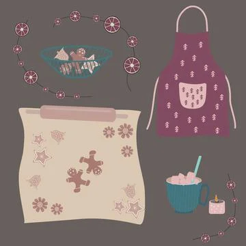 Cosy time at home 스톡 일러스트