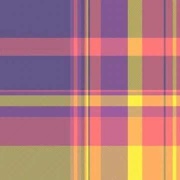 Cosy vector texture textile, ireland pattern fabric seamless. Youth check b.. Stock Illustration