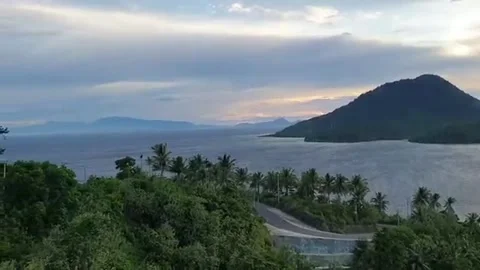 COT BAKGUTOM BALOHAN HILL Stock Footage 296745319