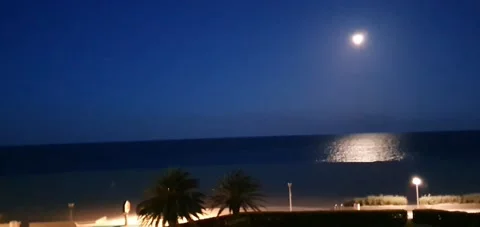 COTE D'AZUR NIGHT Stock Footage 239048118