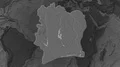 Cote Divoire - hub of the world. Bilevel 4k or 4k+ Resolution