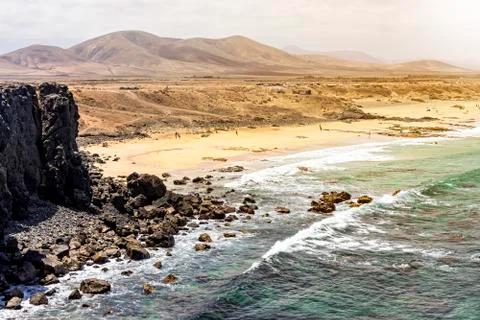 Cotillo beach Stock Photos