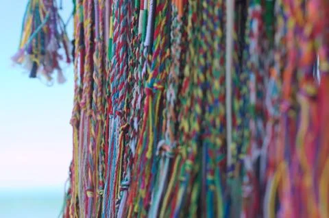 Coton bracelets Stock-Fotos