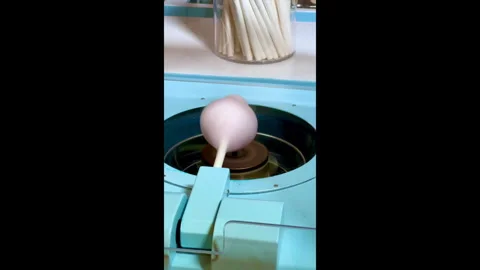 Coton Candy Machine Stock Footage 330953202