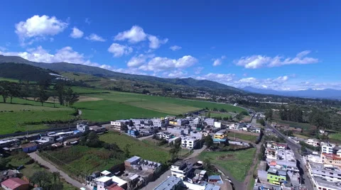 Cotopaxi on the Horizon Stock Footage 64292516