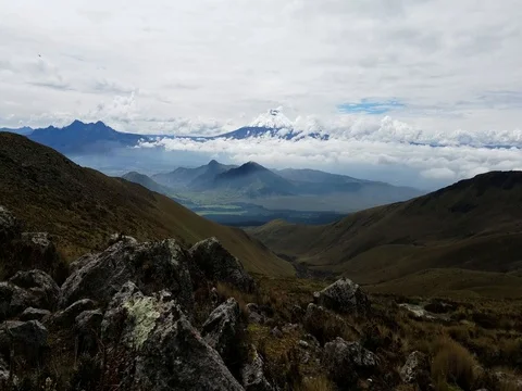 Cotopaxi Volcano 库存影片 77490329