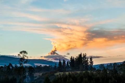 Cotopaxi volcano Stock Photos
