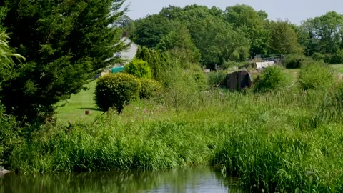 Cotswold Canals Scenery 스톡 동영상 163274959
