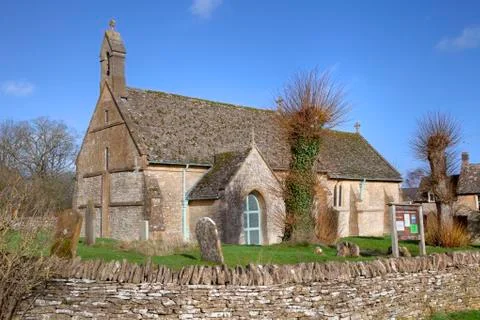Cotswold chapel Stock Photos