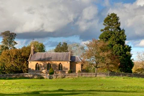 Cotswold chapel Foto stock