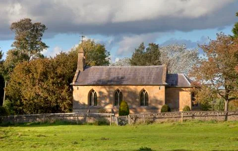 Cotswold chapel Stock Photos