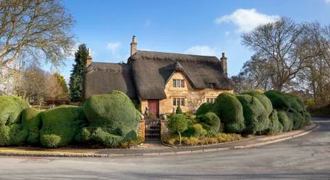 Cotswold cottage Stock Photos